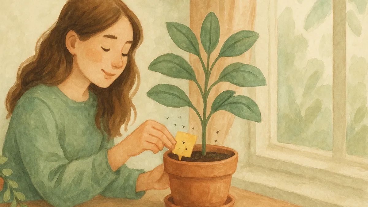 How to get rid of fungus gnats on houseplants