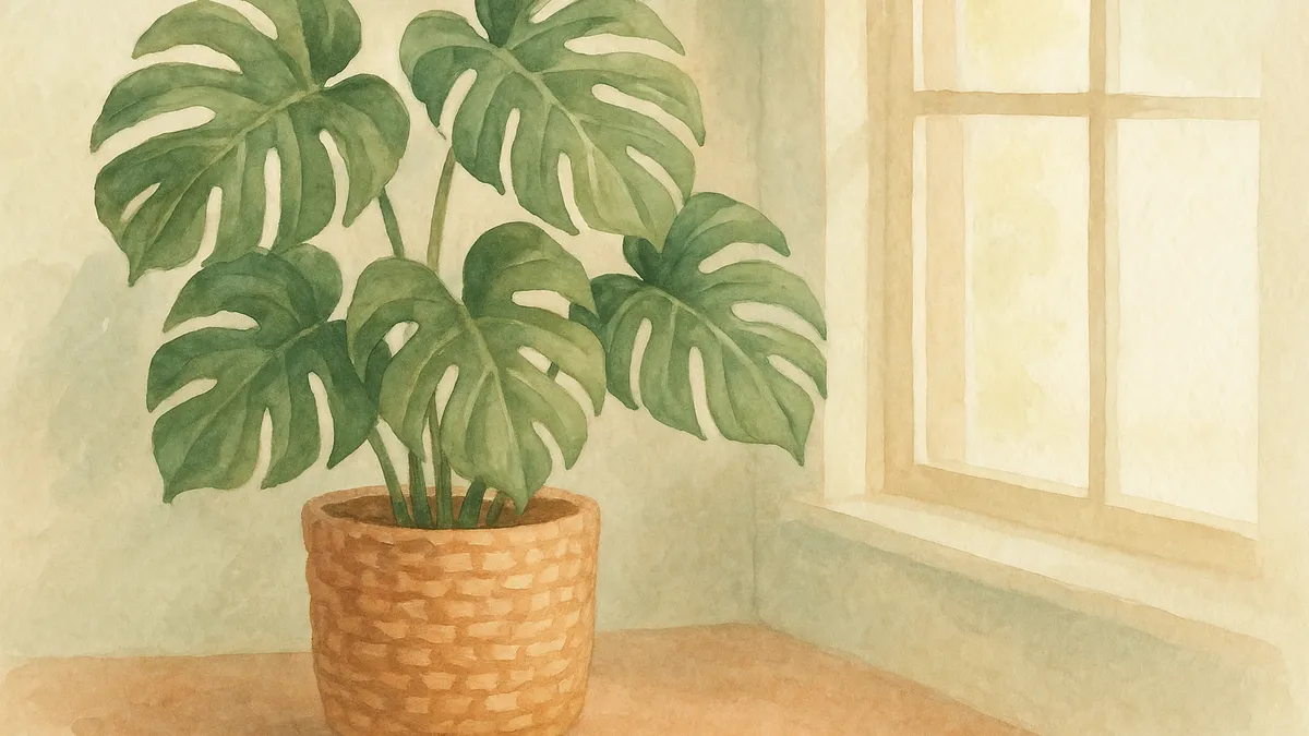 How to care for a Monstera deliciosa