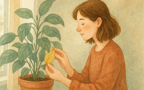 Why are my plant's leaves turning yellow?